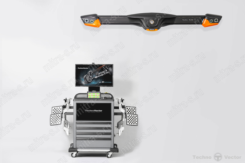 Стенд сход-развал 3D "ТехноВектор 7", 7204 KAS P