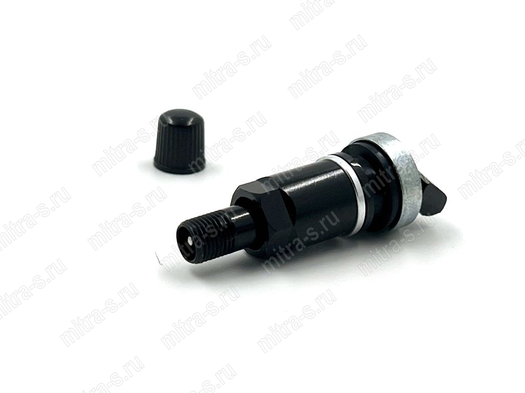 Вентиль датчика TPMS-11 11.3*56 ммк черный, TPMS-11B