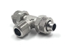 Т-тройник 8*10 мм. М1/4"  A165/6 (15166)