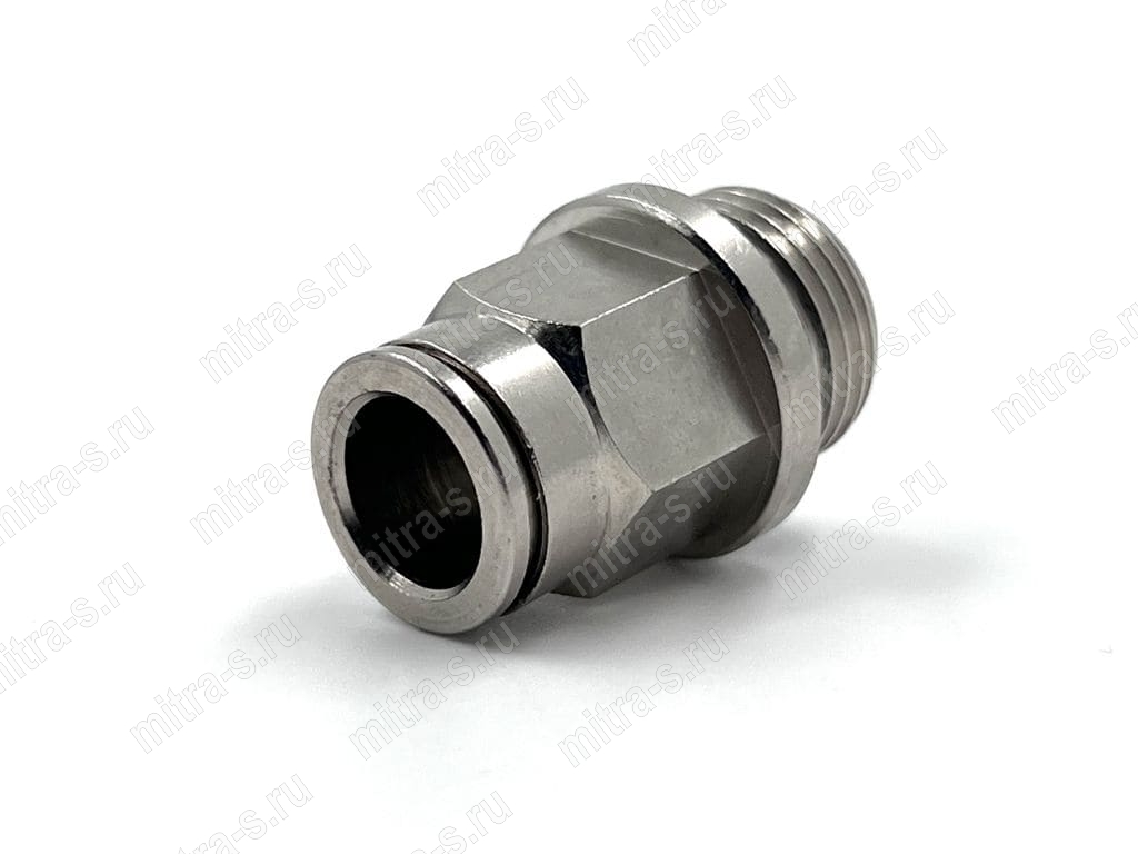 Разъем цанговый 10*8мм M3/8" B180/15