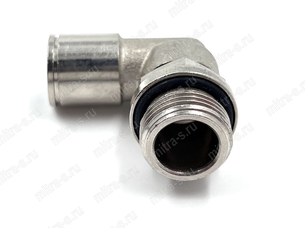 Разъем L-цанговый 10мм М3/8" B184/12