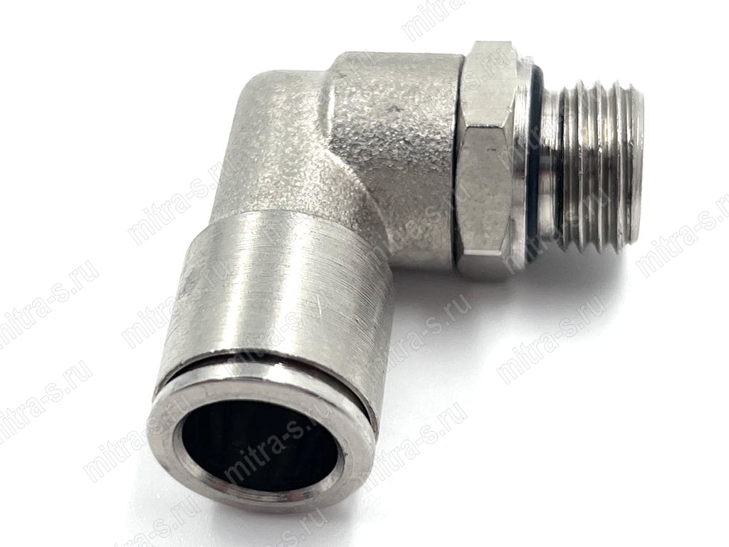 Разъем L-цанговый 10мм М1/4" B184/9