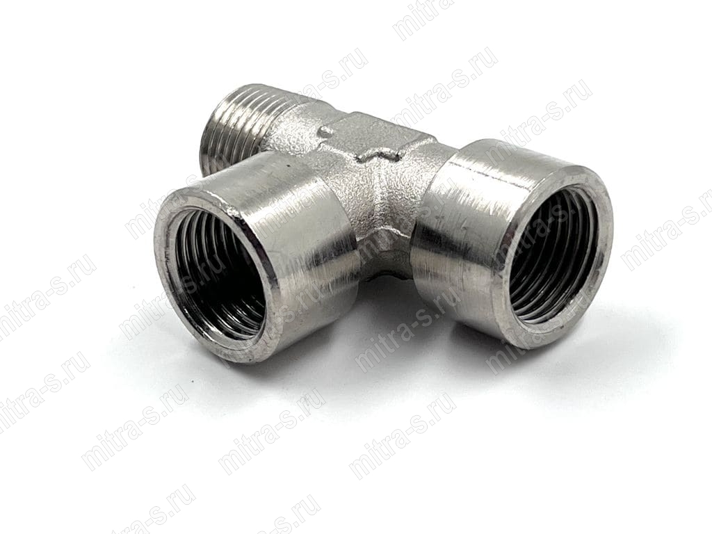 Т-тройник FFМ1/2" A133/4 (14358)