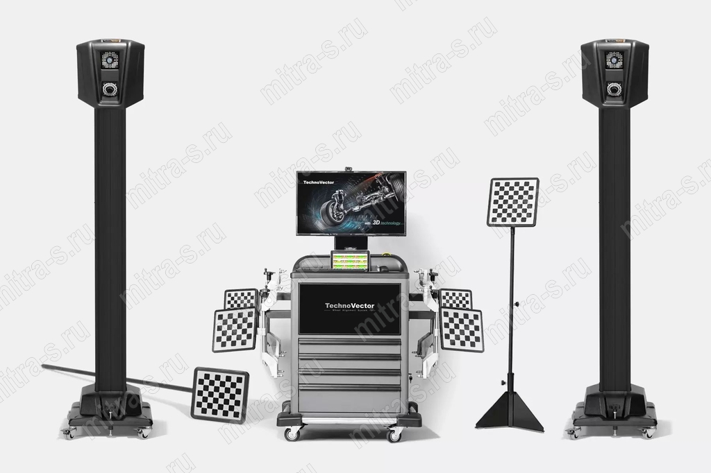 Стенд сход-развал 3D "ТехноВектор 7", 7204 HT MC4