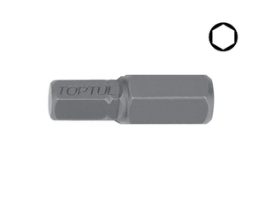 Бита Hex H12 Hex10мм, L-30мм FSDA1212 TopTul