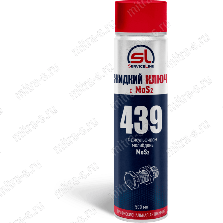 Смазка "Жидкий ключ MoS²" 500 мл, SL.439 (1/12)
