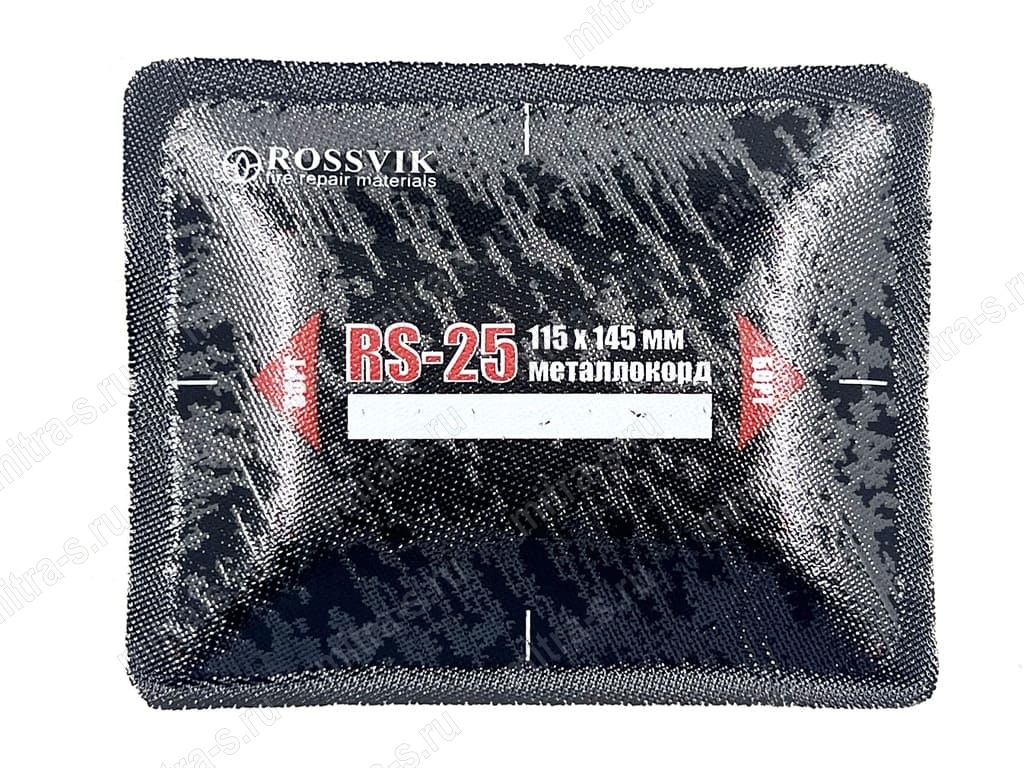 Пластырь термо steel  145*115 RS-25 (t), RS.25.T.10. (1/10)