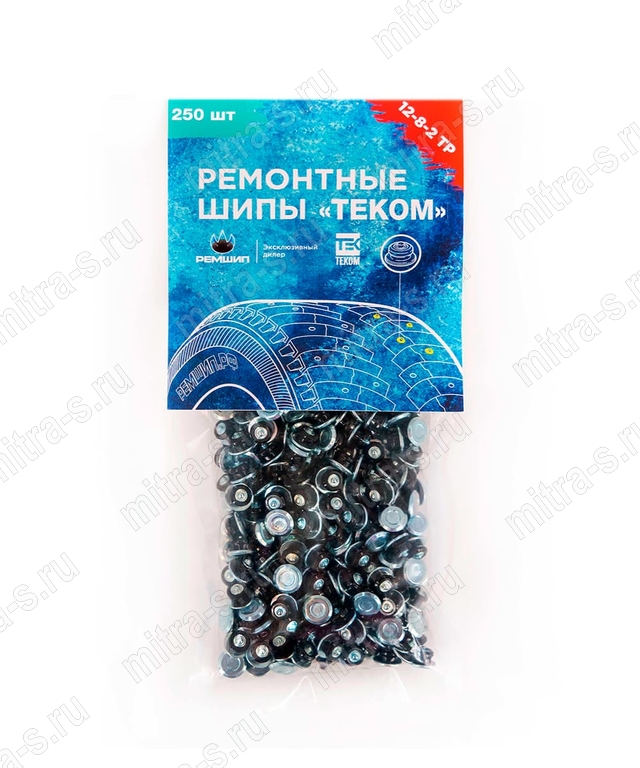 Шип ремонтный  6 мм 200 шт 12-6-2TP, 00115172