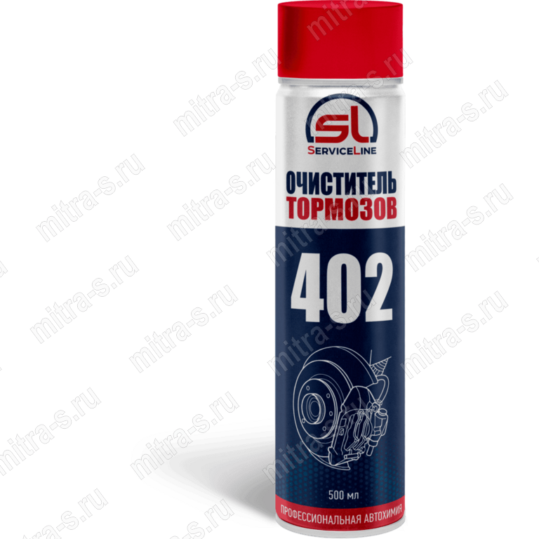 Очиститель тормозов 500 мл, SL.402 (1/12)
