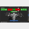 Стенд сход-развал "Зенит-3D" 2-поколение, сенсорный монитор.ТЛ2КС touch.Sivik