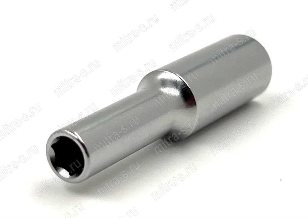 Головка глубокая   1/4" 6pt 5мм L-50мм, BAEE0805 TopTul