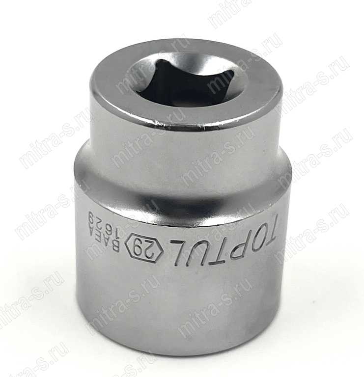Головка  1/2" 6pt 29мм L-44мм, BAEA1629 TopTul