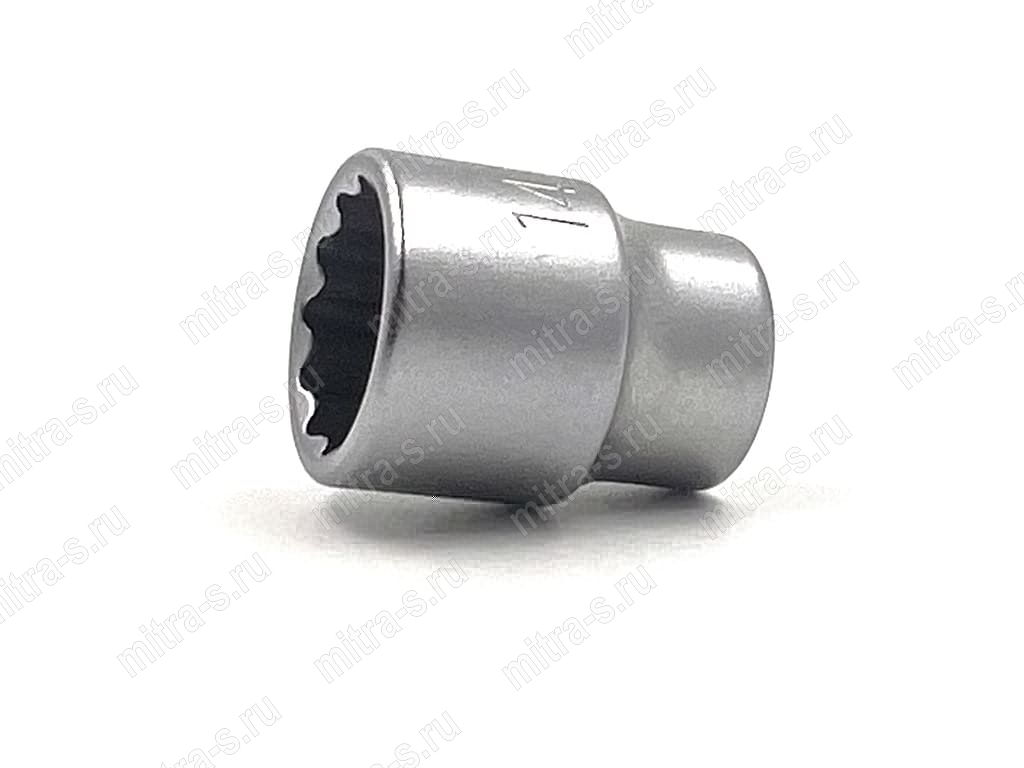 Головка   1/4" 12pt 14мм L-25мм, BAEB0814 TopTul