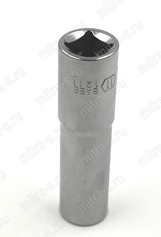 Головка глубокая   3/8" 6pt 11мм L-63мм, BAEE1211 TopTul