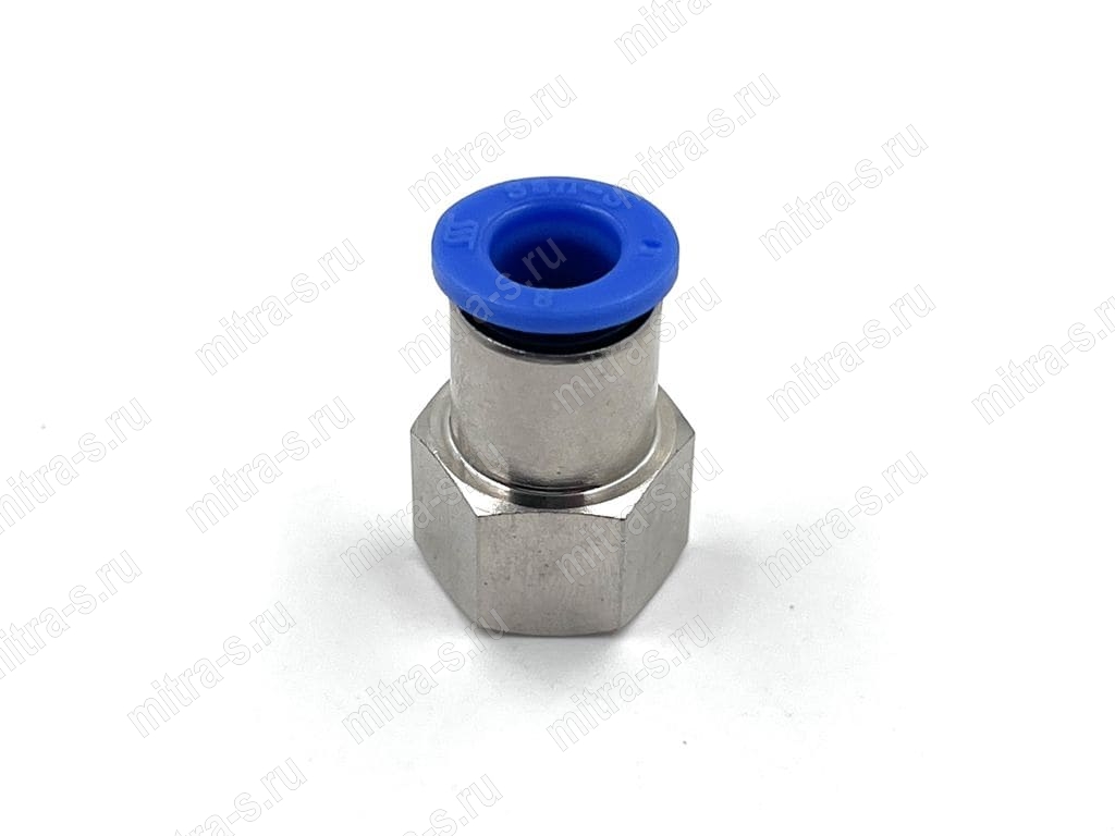 Разъём цанговый F1/4" 8 мм SPCF8-02