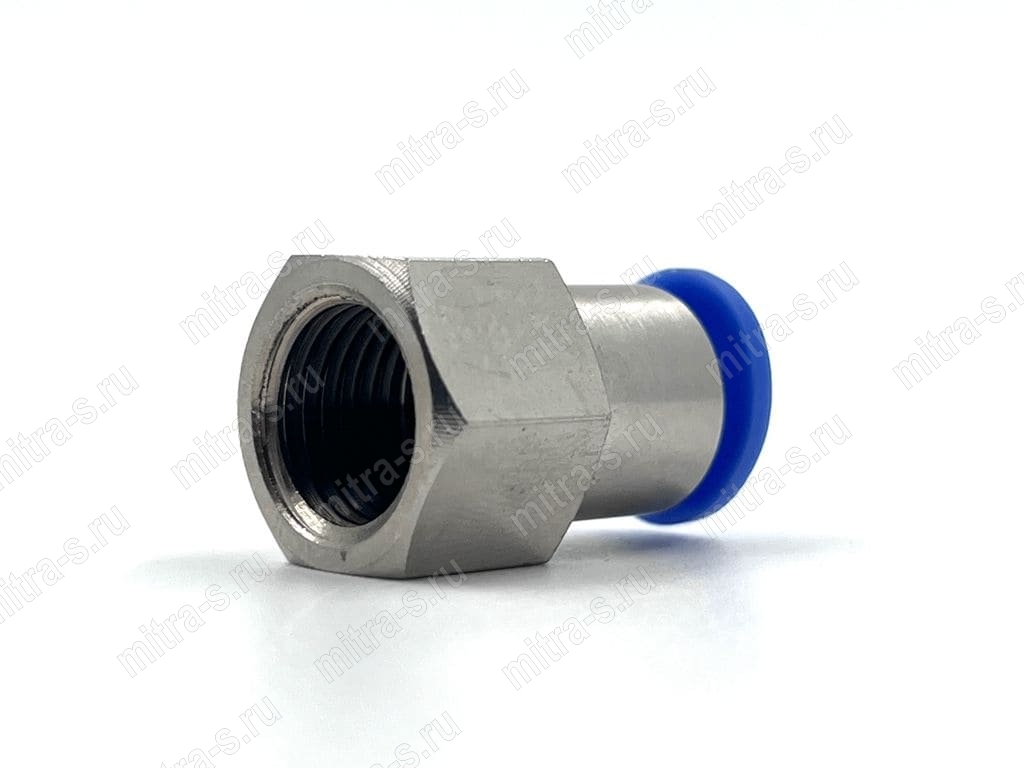 Разъём цанговый F1/4" 8 мм SPCF8-02