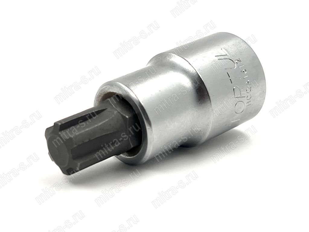 Головка райб 1/2" M12 L-55мм, BCQA1612 TopTul
