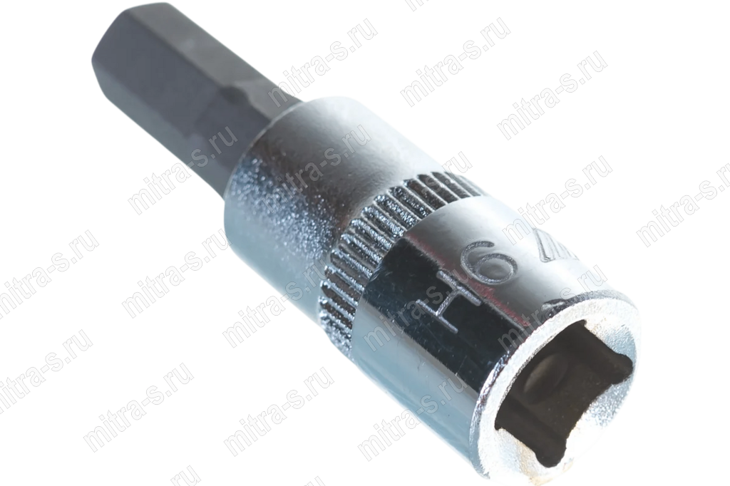 Головка 1/4" с битой HEX 6мм L-37мм, BCDA0806 TopTul