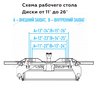 Станок шиномонтажный N4639,5/380, полуавтомат 13"-26", 2х скоростн. Nordberg