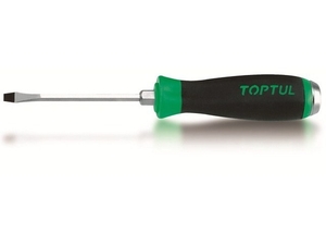 Отвертка шлицевая SL8 силовая, 175мм FAGB0818 TopTul