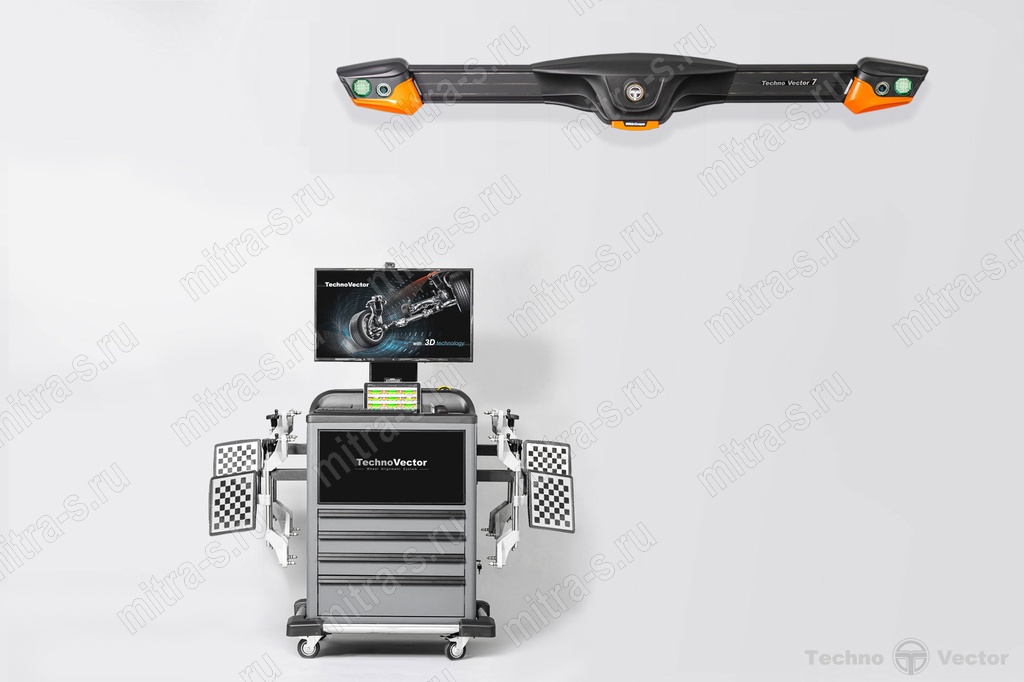Стенд сход-развал 3D "ТехноВектор 7", P 7202 KAS