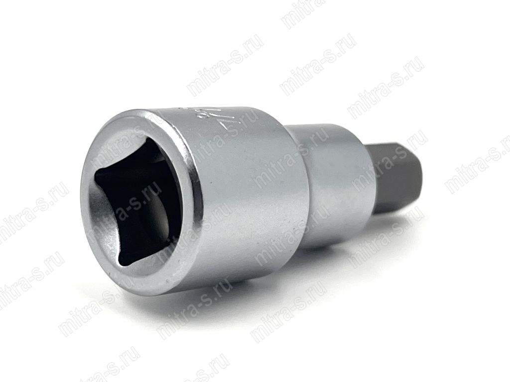 Головка с битой HEX 1/2" H10 L-55мм, BCDA1610 TopTul