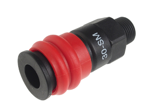 Пневморозетка M3/8" БРС композит, JTC-JW1071-30SMC