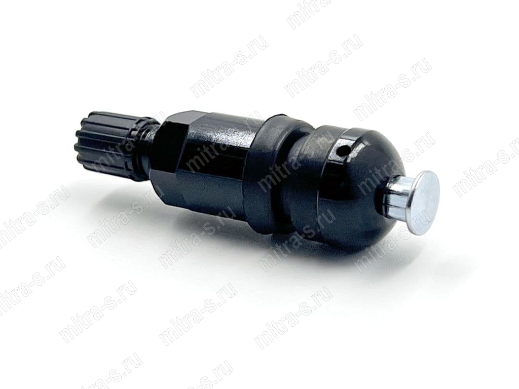 Вентиль датчика TPMS-17 11.3*48 мм черный, TPMS-17B