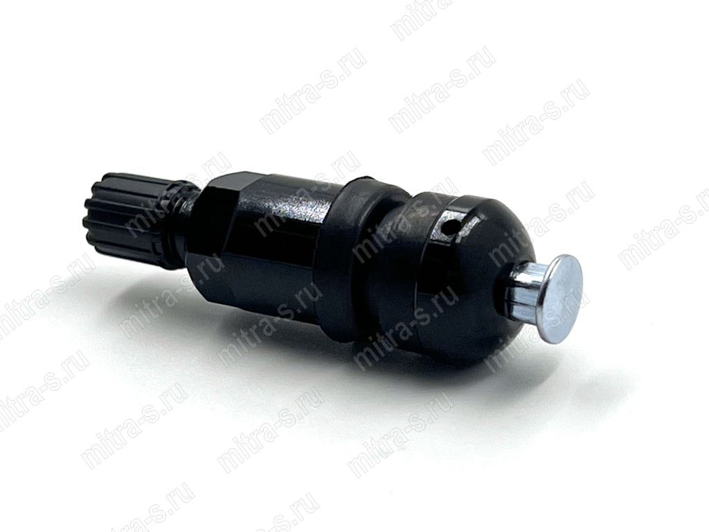 Вентиль датчика TPMS-17 11.3*48 мм черный, TPMS-17B