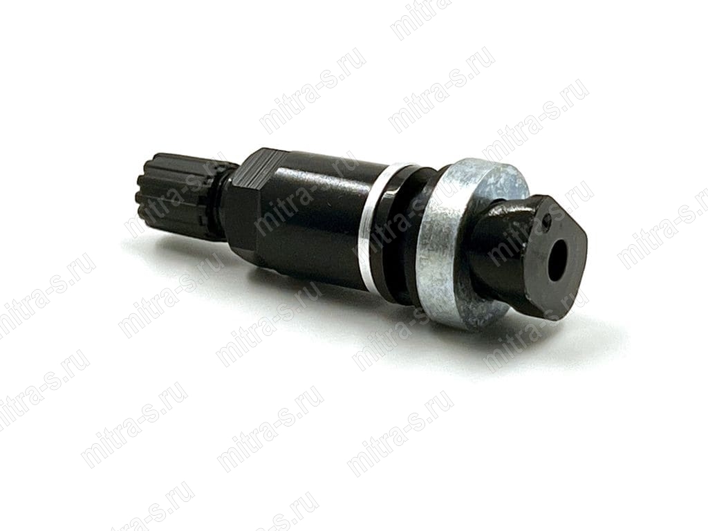 Вентиль датчика TPMS-12 11.3*54 мм черный, TPMS-12B
