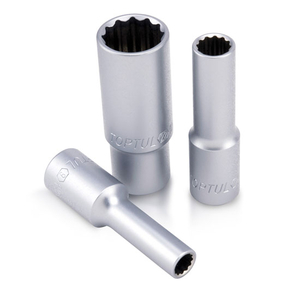 Головка глубокая  1/2" 12pt 12мм L-77мм, BAEF1612 TopTul
