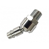 Пневмоштуцер M1/4" 60 град БРС поворотный, GS-P-0313-3