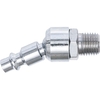 Пневмоштуцер M1/4" 60 град БРС поворотный, GS-P-0313-3